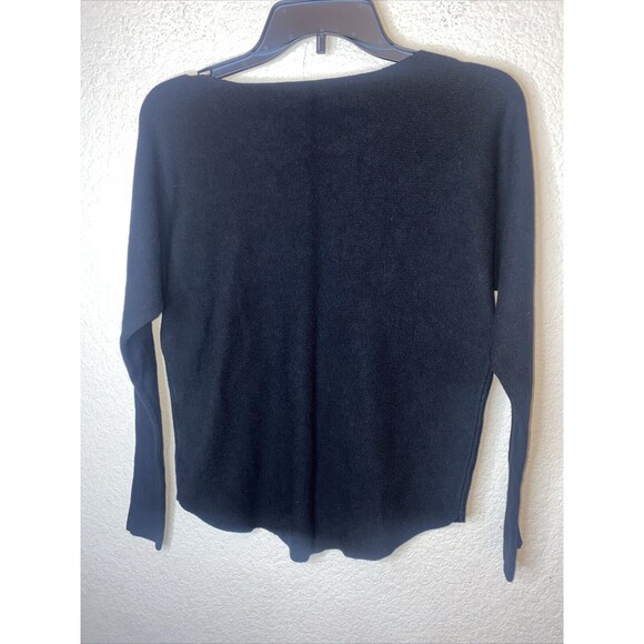 Vila Milano Wool Blend Sweater Black Stud Rhinestone S fairy goth party club - Picture 6 of 8